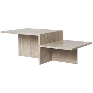 Ferm Living Distinct Salontafel Travertin