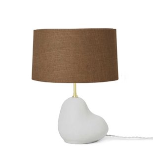 Ferm Living Hebe Tafellamp Small Wit Met Curry Kap