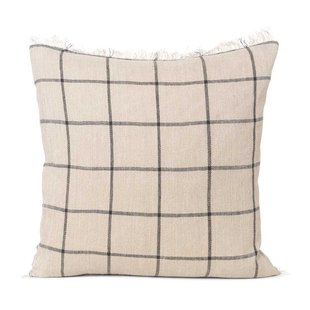 Ferm Living Calm Kussen 48x48 Camel/Black