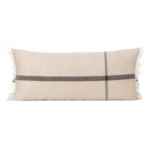 Ferm Living Calm Kussen 88x38 Camel/Black