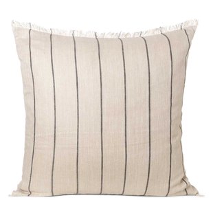 Ferm Living Calm Kussen 78x78 Camel / Black