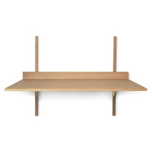 Ferm Living Sector Shelf Bureau Oak Brass