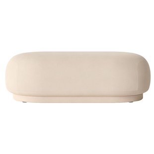 Ferm Living Rico Ottoman Brushed Poef Off White