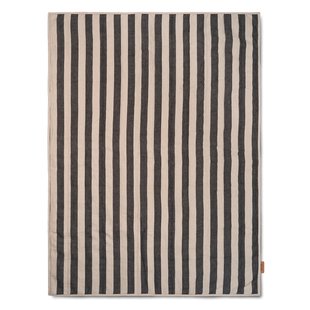 Ferm Living Grand Quilted Plaid 170x120 Sand/Black