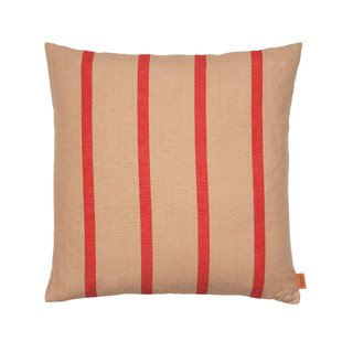 Ferm Living Grand Kussen 50x50 Camel/Red