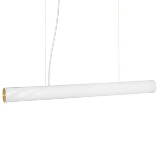 Ferm Living Vuelta Hanglamp 100 LED Wit/messing