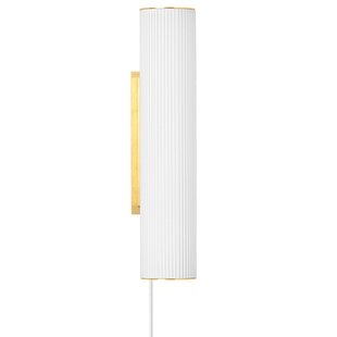 Ferm Living Vuelta Wandlamp 40 LED Wit/messing