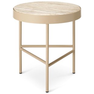 Ferm Living Travertine Bijzettafel