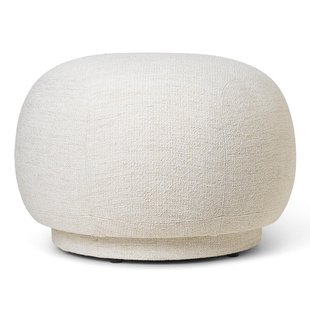 Ferm Living Rico Poef Boucl&eacute; Off-white