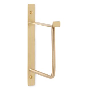 Ferm Living Hang Rack Wandkapstok Brass