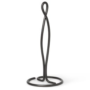 Ferm Living Curvature Keukenrolhouder Zwart/messing