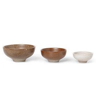 Ferm Living Petite Bowls Schaaltje&Oslash;10 Set Van 3