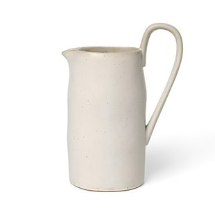 Ferm Living Flow Karaf  Off-white Speckle