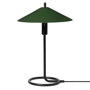Ferm Living Filo Tafellamp Black/Dark Olive