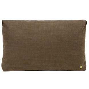 Ferm Living Clean Kussen 40x60 Hot Madison - Smoked Chocolate