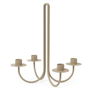 Ferm Living Sway Candelabra Kandelaar Cashmere