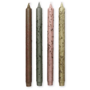 Ferm Living Pure Mura Kaars Set Van 4 Mixed