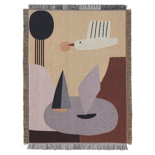 Ferm Living Bird Tapestry Wandkleed 80x110 Ferm Living Bird Tapestry Wandkleed 80x110