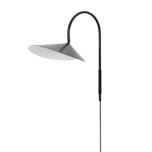 Ferm Living Arum Swivel Wandlamp Zwart Ferm Living Arum Swivel Wandlamp Zwart
