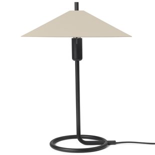 Ferm Living Filo Tafellamp Square Black/cashmere