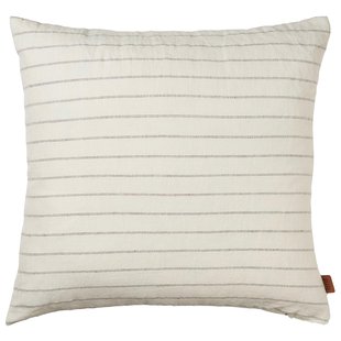 Ferm Living Grand Kussen 50x50 Off-white/chocolate