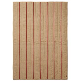 Ferm Living Grand Quilted Plaid 120x170 Camel/red