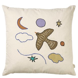 Ferm Living Naive Kussen 40x40 Bird