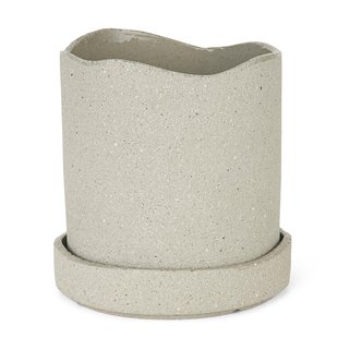 Ferm Living Uneru Bloempot&Oslash;13 Grey