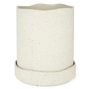 Ferm Living Uneru Bloempot&Oslash;16 White