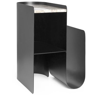 Ferm Living Vault Bijzettafel 33x46 Black