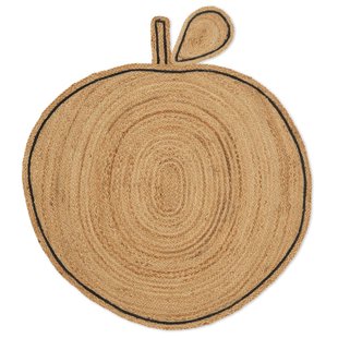 Ferm Living Apple Braided Vloerkleed 120x110 Jute