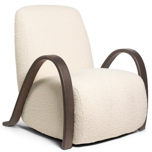 Ferm Living Buur Fauteuil Nordic Boucl&eacute; - Off-white