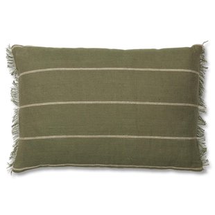 Ferm Living Calm Kussen 40x60 Olive/off-white