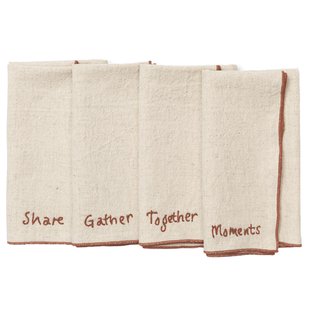 Ferm Living Occasion Servet Set Van 4 Natural