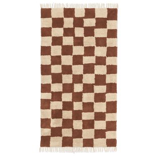 Ferm Living Mara Washable Vloerkleed 80x150 Roest