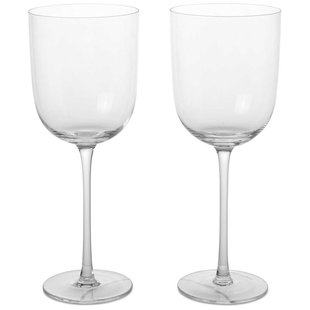 Ferm Living Host Rode Wijnglazen Set Van 2 Clear