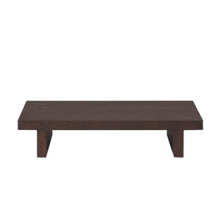 Ferm Living Kona Bijzettafel 49x33 Donker Gebeitst Eiken