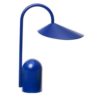 Ferm Living Arum Portable Tafellamp LED Oplaadbaar Bright Blue