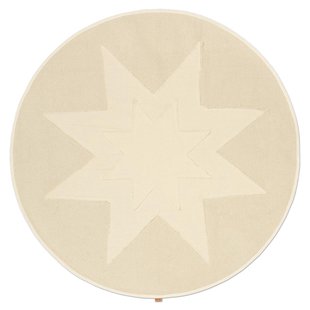 Ferm Living Vela Star Christmas Tree Plaid&Oslash;120 Creme