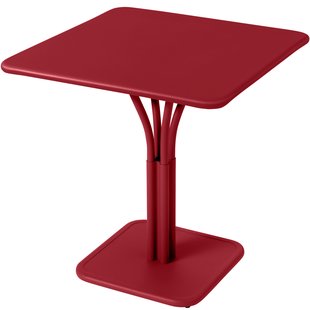 Fermob Luxembourg Tuintafel Massief Blad 71x71 Chili