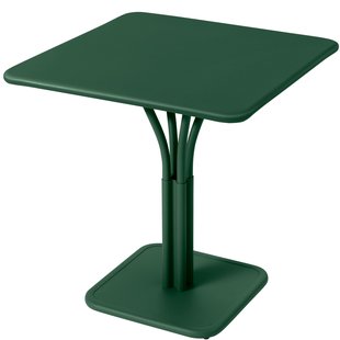 Fermob Luxembourg Tuintafel Massief Blad 71x71 Cedar Green