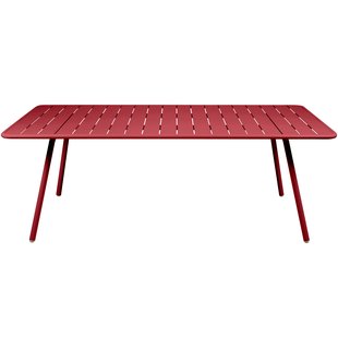 Fermob Luxembourg Tuintafel 207x100 Chili