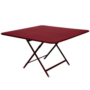 Fermob Caract&egrave;re Tuintafel 128x128 Chili