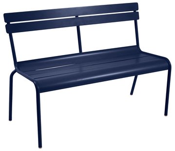 Fermob Luxembourg Tuinbank Met Rugleuning Deep Blue