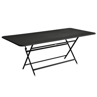 Fermob Caract&egrave;re Tuintafel 90x190 Liquorice