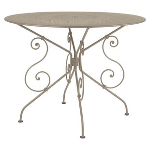 Fermob 1900 Tuintafel 96cm Nutmeg