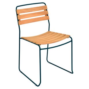 Fermob Surprising Teak Tuinstoel Acapulco Blue