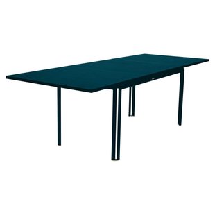 Fermob Costa Uitschuifbare Tuintafel 160/240x90 Acapulco Blue