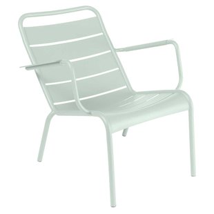 Fermob Luxembourg Low Fauteuil Met Armleuning Ice Mint