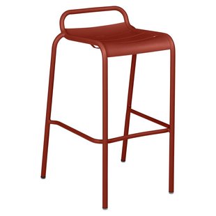 Fermob Luxembourg Barkruk Zonder Rugleuning Red Ochre Fermob Luxembourg Barkruk Zonder Rugleuning Red Ochre